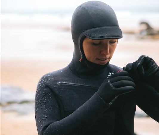 Tips for changing in & out of chest entry wetsuits