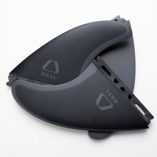 bell-technologes-surfboard-fin-solid-full-fibreglass-black-large-medium-thruster-futures-galway-ireland-blacksheepsurfco-quad-rear