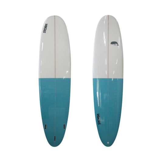 Storm Surfboards 8’0 Blue Whale Mini Mal Surfboard