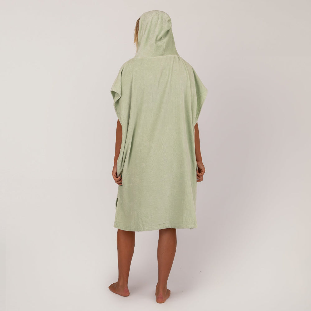 Ocean & Earth Women's Hooded Towel Poncho Changing Robe