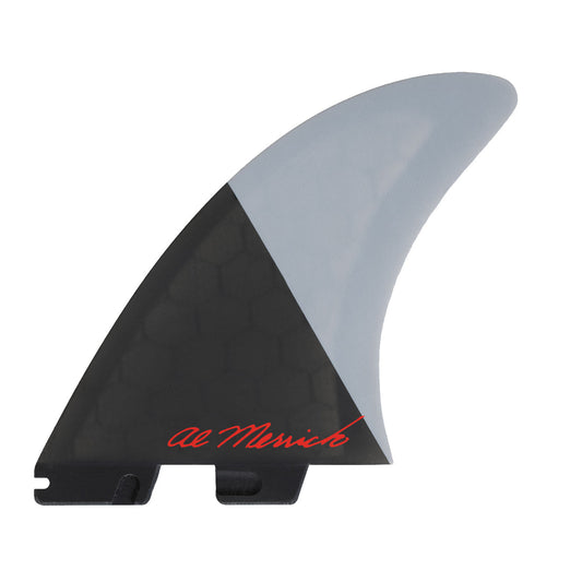 FCS-II-AM-TWIN-PLUS-1-TRAILER-performance-core-surfboard-fin-grey-charcoal-galway-ireland-blacksheepsurfco