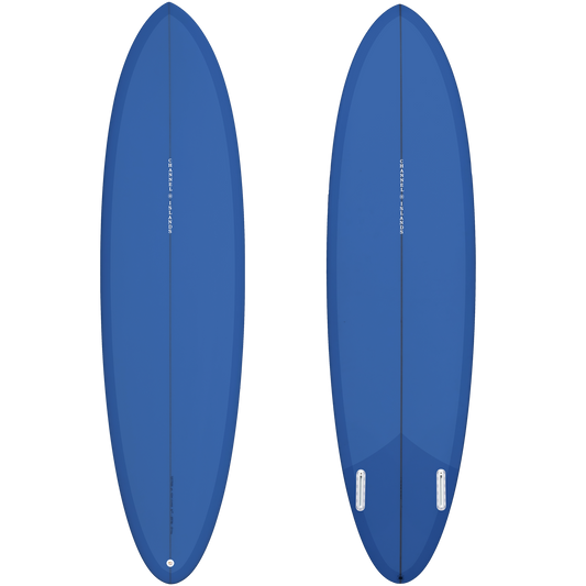 Channel Islands Surfboards CI Mid Twin 6'9 Blue Futures