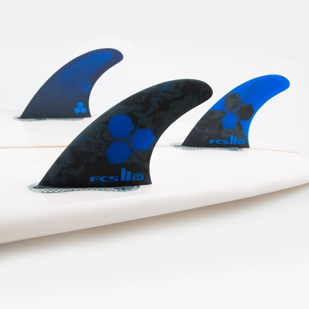 FCS II Medium AM Al Merrick Thruster PC Surfboard Fins