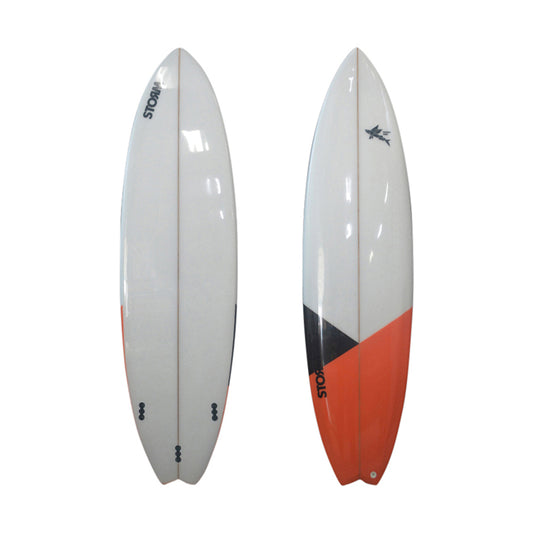Storm Surfboards 6'4 Flying Fish Swallow Tail Surfboard Design 14