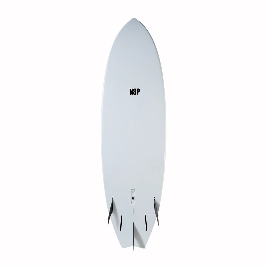 NSP Elements Surfboard HDT Fish 6'4 Futures Citrus White