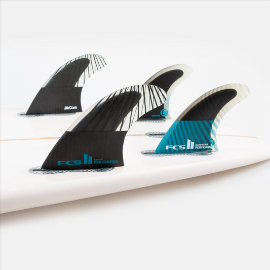 FCS II Medium Performer PC Quad Rear Surfboard Fins