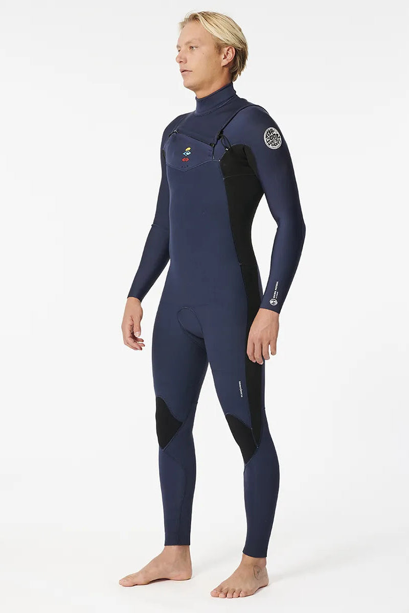Rip Curl Dawn Patrol 4:3 Warmth Flash Lining Mens Chest Zip