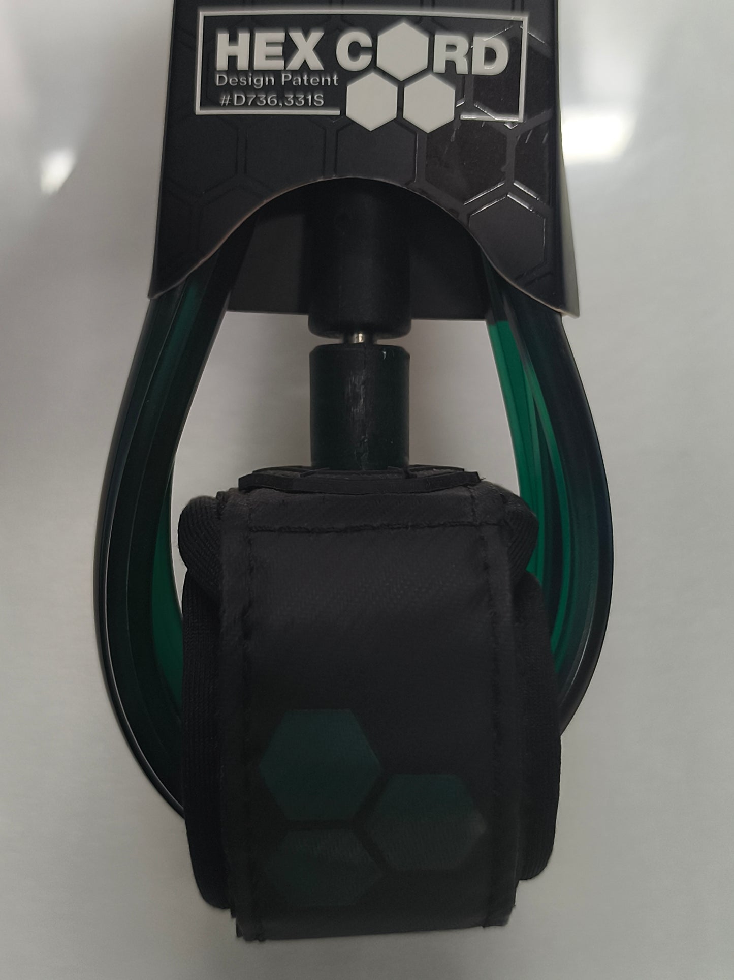 Channel Islands 8ft CI Standard Leash- Green / Blue / Black