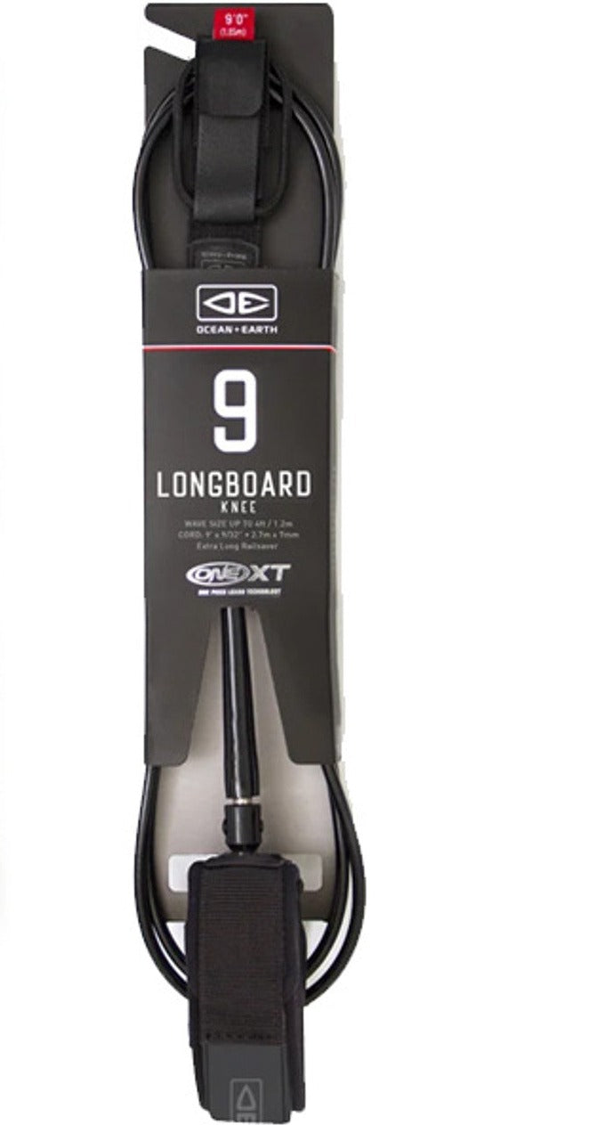 Ocean & Earth 9ft One XT Premium Knee Longboard Leash
