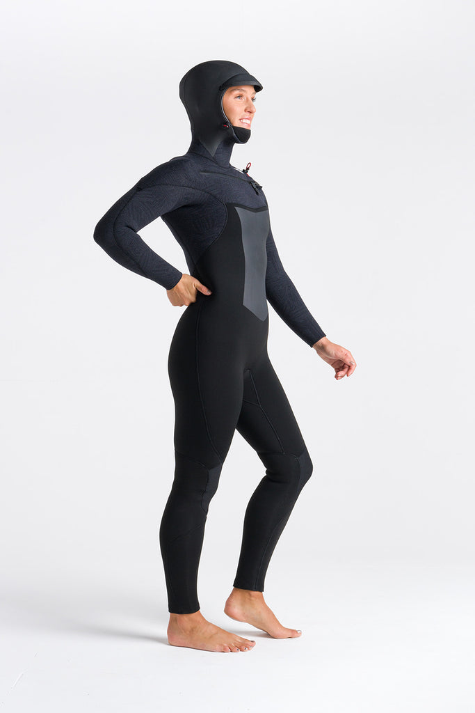 C-Skins Rewired Ladies 6:5 Hooded Winter Wetsuit 2023