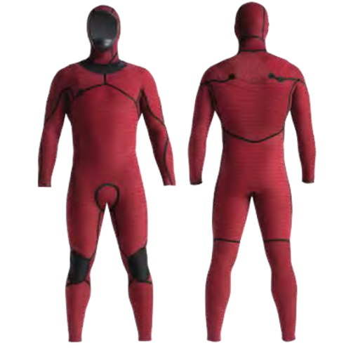 C-Skins Rewired Men 5:4 Hooded Winter Wetsuit 2022