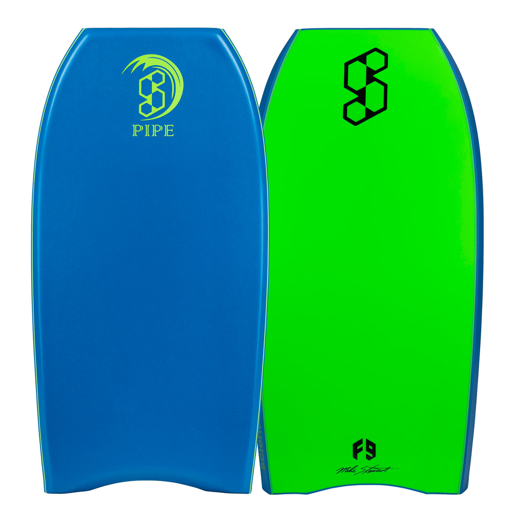 science-bodyboard-pipe-1x-stringer-mike-stewart-royal-blue-fluro-green-high-performance-galway-ireland-blacksheepsurfco