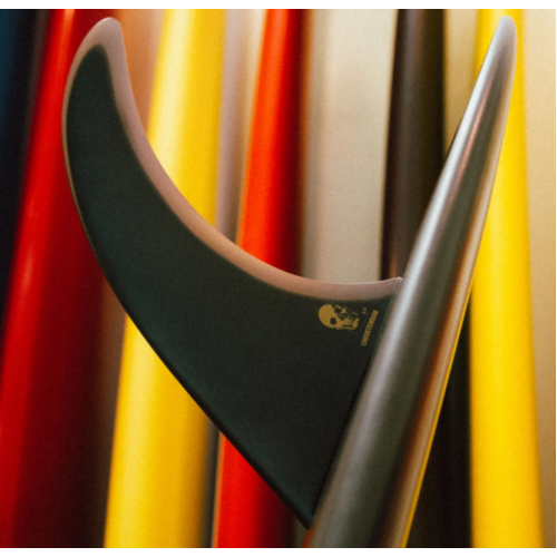 FCS II 9 Inch Christenson PG Performance Glass Longboard Fin - Black