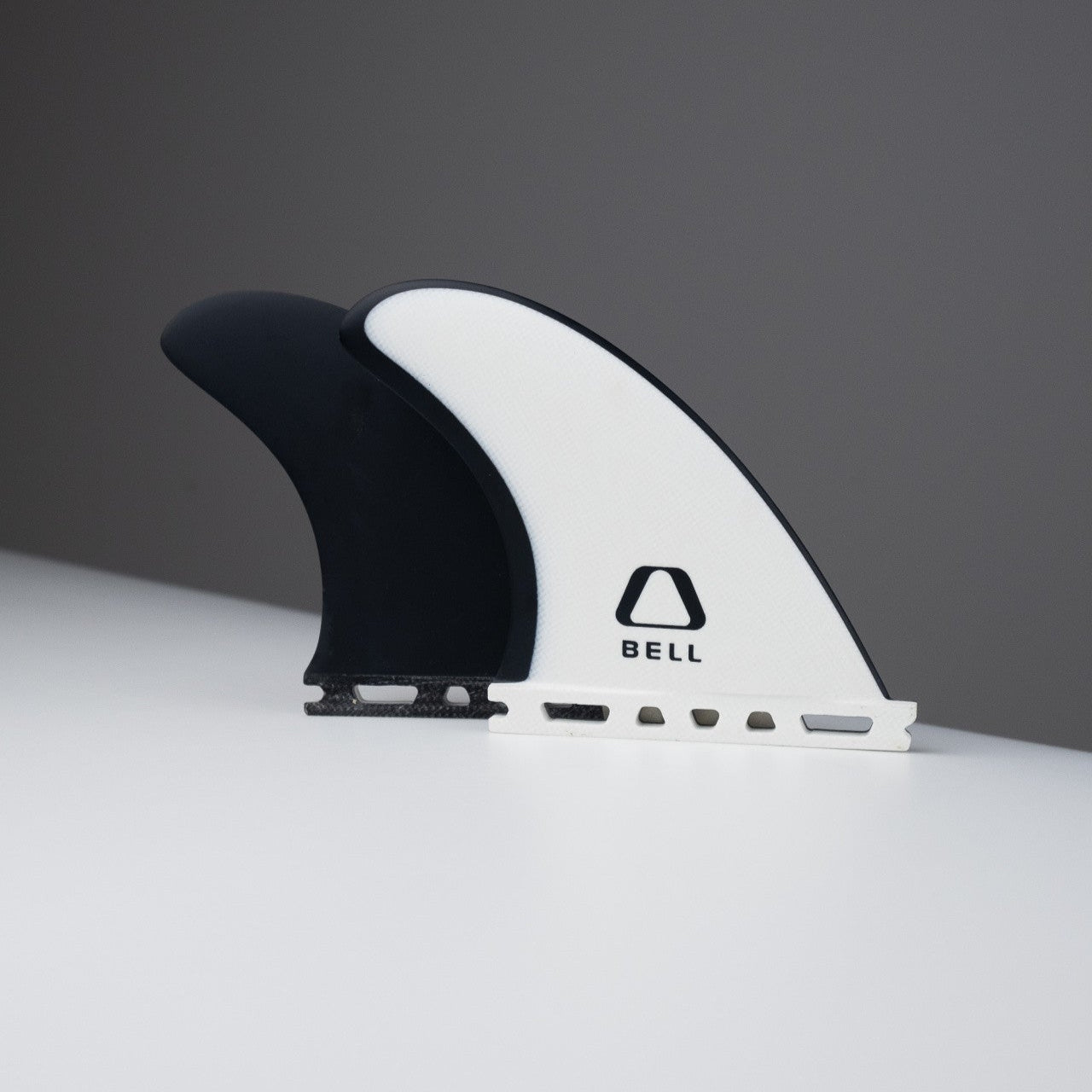 bell-technologes-surfboard-fin-solid-full-fibreglass-black-large-medium-thruster-futures-galway-ireland-blacksheepsurfco-quad-rear