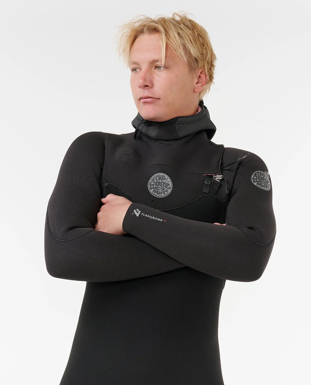 Ripcurl-flashbomb-5-4-hooded-chest-zip-winter-wesuit-high-performance-galway-ireland-blacksheepsurfco