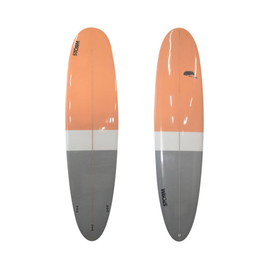 Storm Surfboards 7'6 Beluga Mini Mal Surfboard Design LB21