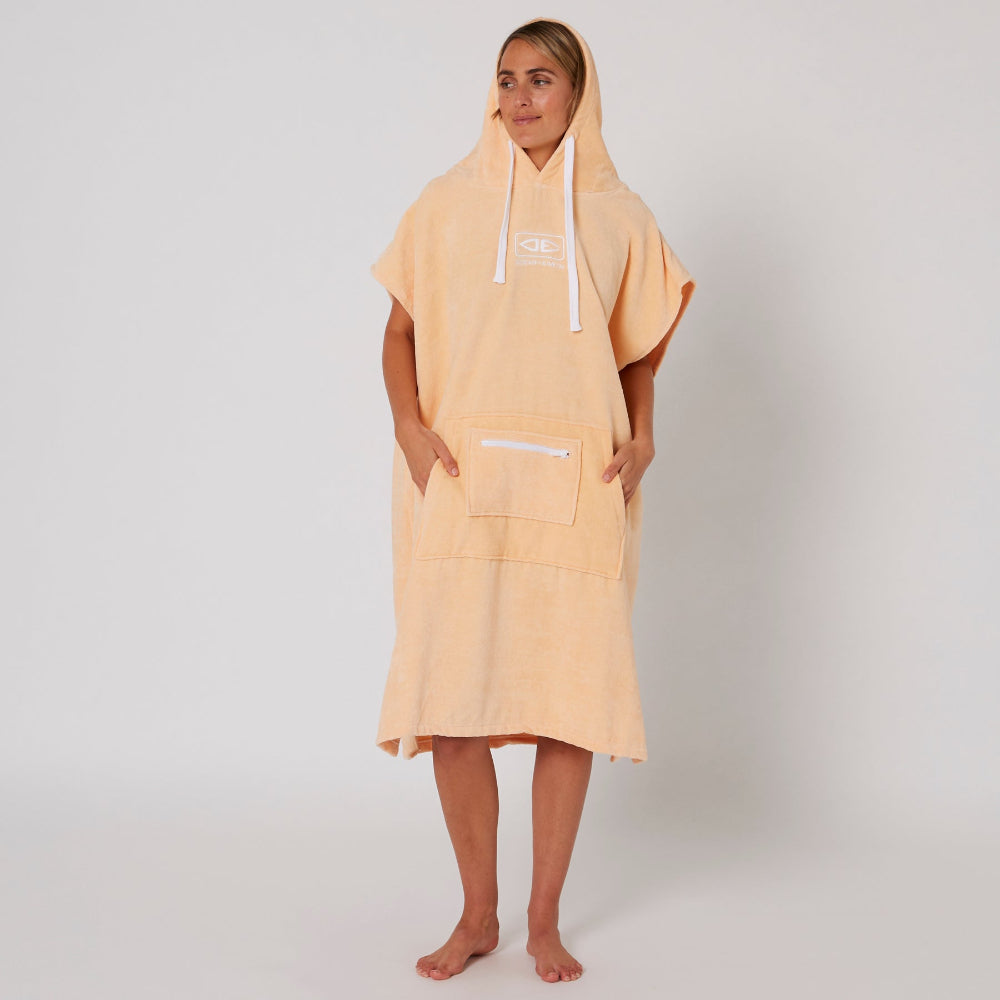 Ocean & Earth Women's Hooded Towel Poncho Changing Robe