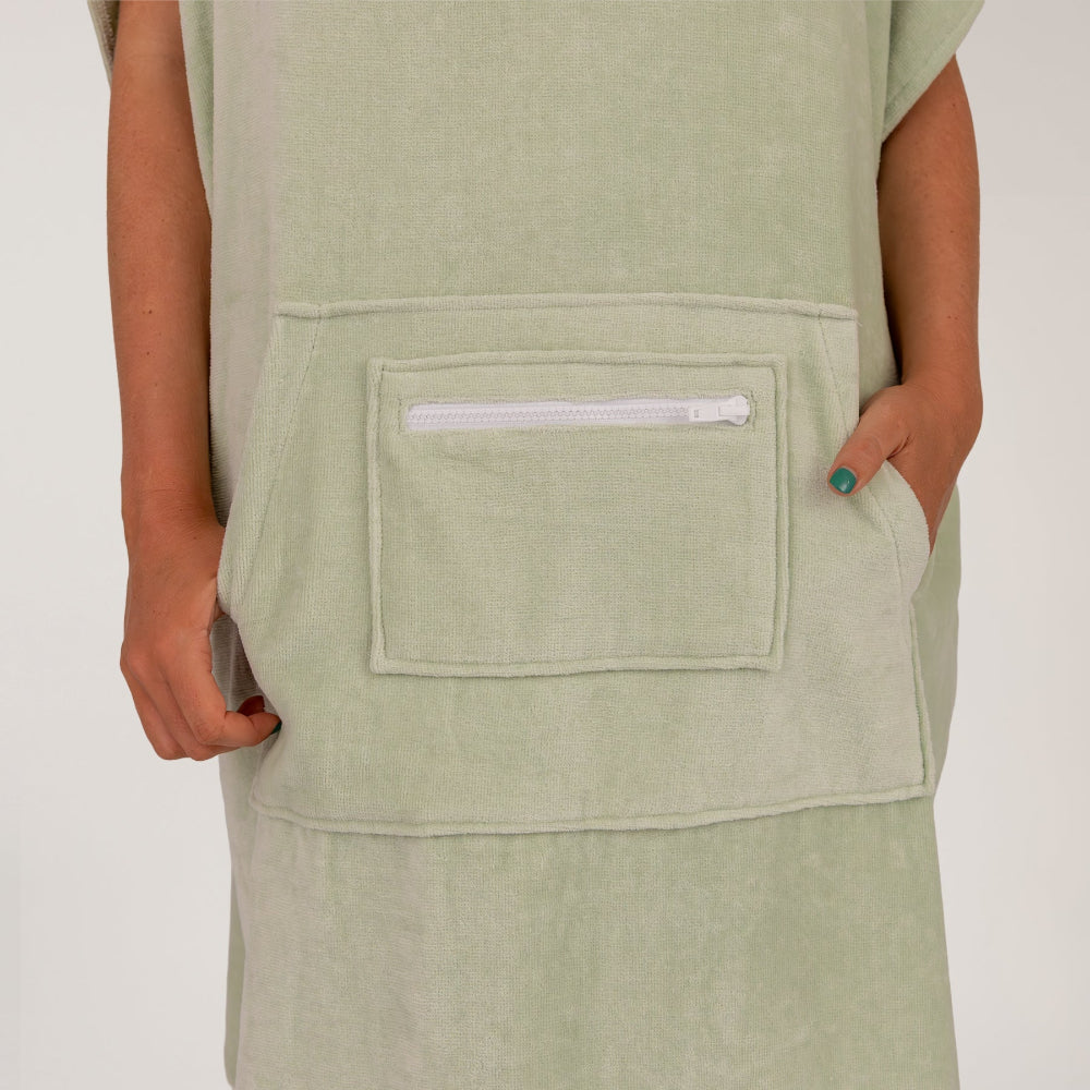 Ocean & Earth Women's Hooded Towel Poncho Changing Robe
