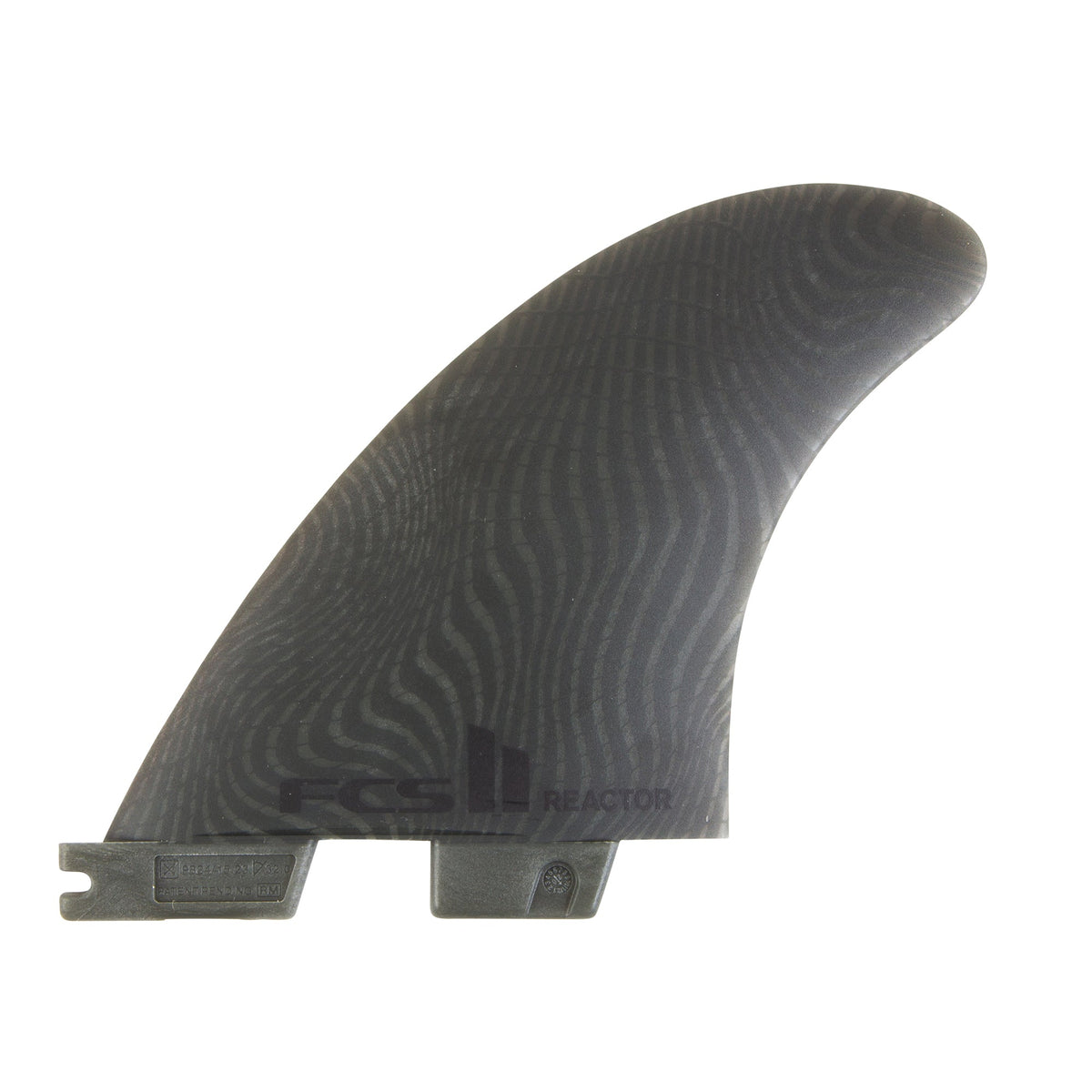 FCS-II-neo-glass-eco-blend-medium-reactor-surfboard-fin-black-galway-ireland-blacksheepsurfco