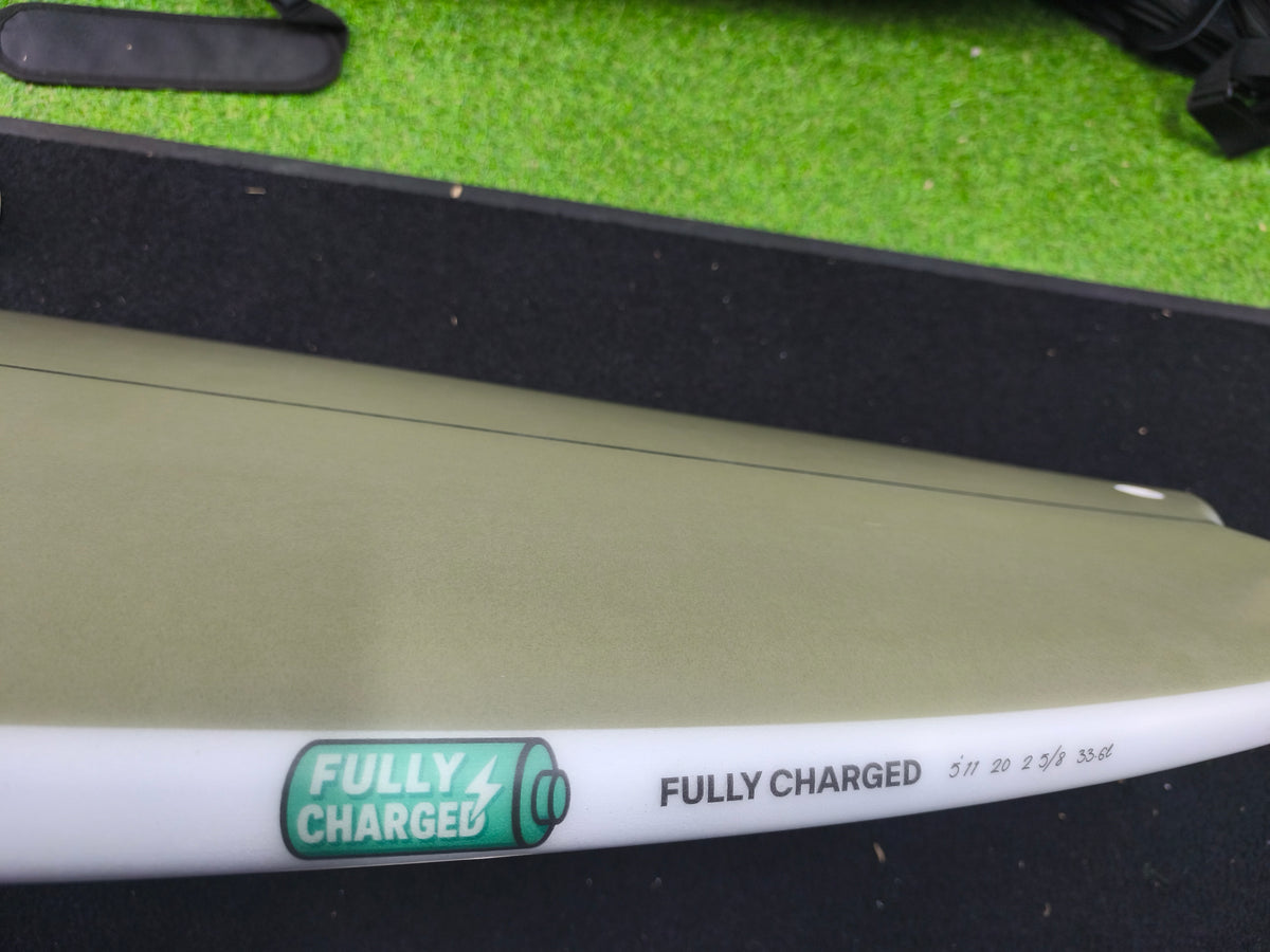 Christiaan Bradley Surfboards 5'11 Fully Charged Fish Futures