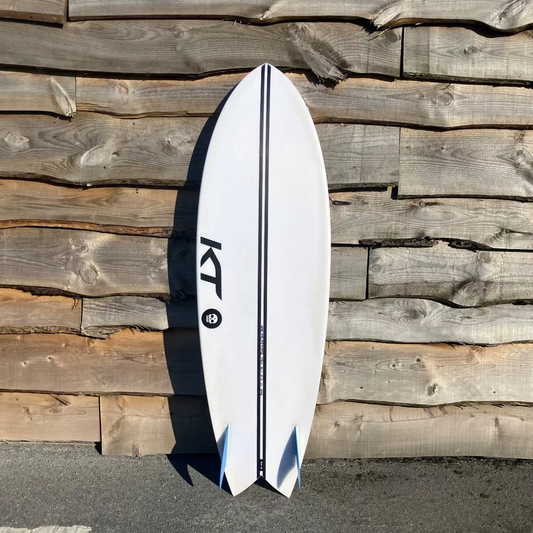 Second Hand Traveler KT 5'8 Twin Fin Surfboard