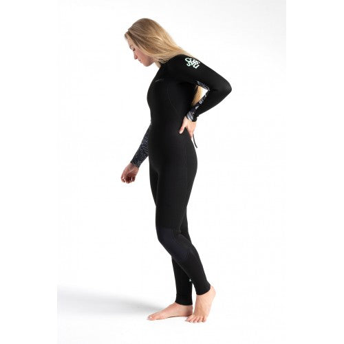 -skins-surflite-5-4-womens-ladies-winter-wetsuits-back-zip-galway-ireland-blacksheepsurfco-raven-black-mono-shade-side