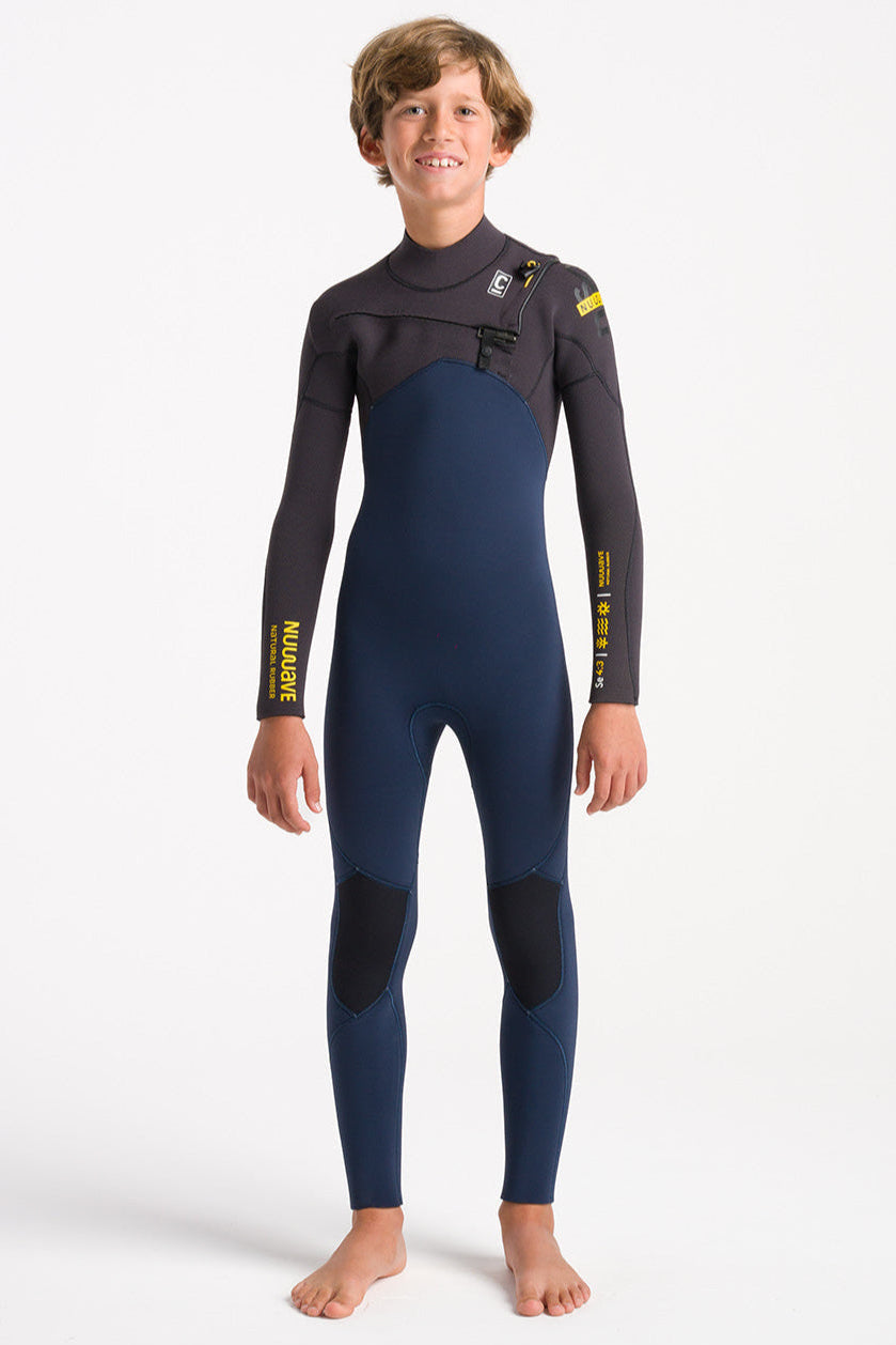c-skins-NUWAVE-SESSION-4:3-KIDS-CHEST-ZIP-STEAMER-junior-wetsuit-natural-rubber-eco-friendly-galway-chest-zip-ireland-blacksheepsurfco