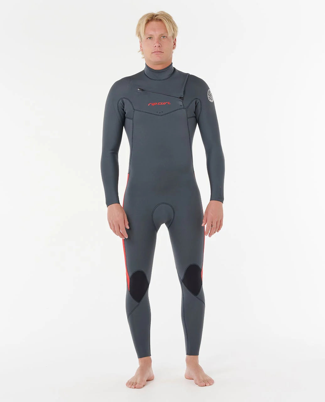 ripcurl-dawn-patrol-pro-43-mens-wetsuit-chest-zip-blacksheepsurfco-kilcolgan-galway-ireland-red