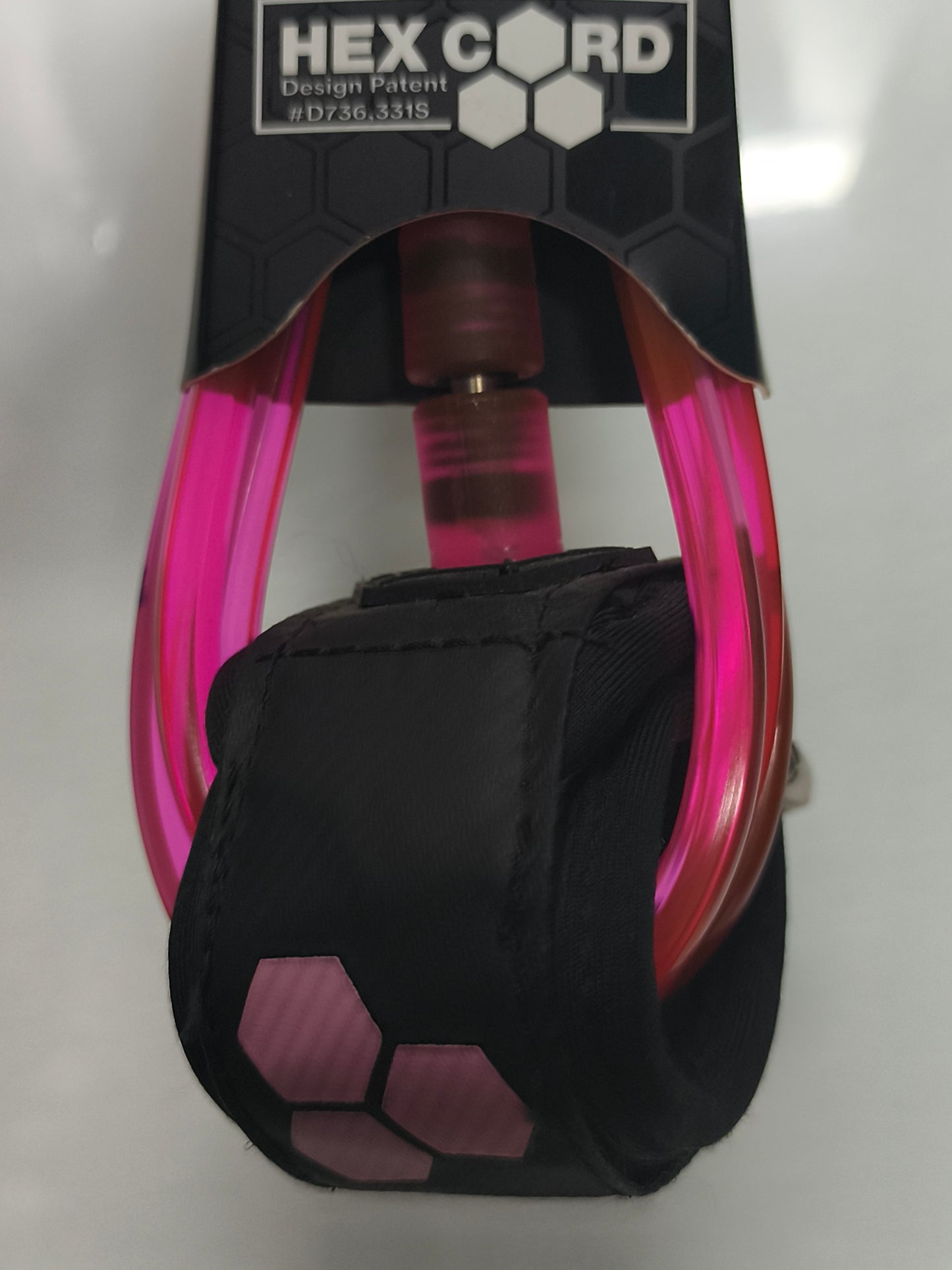 Channel Islands 9.6ft CI Standard Leash- Blue / Black / Pink / Green