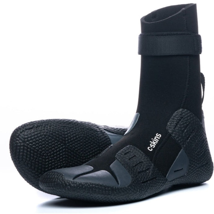 c-skins-session-wetsuit-boot-round-toe-hidden-5mm-adult-winter-boots-galway-ireland-blacksheepsurfco-pair