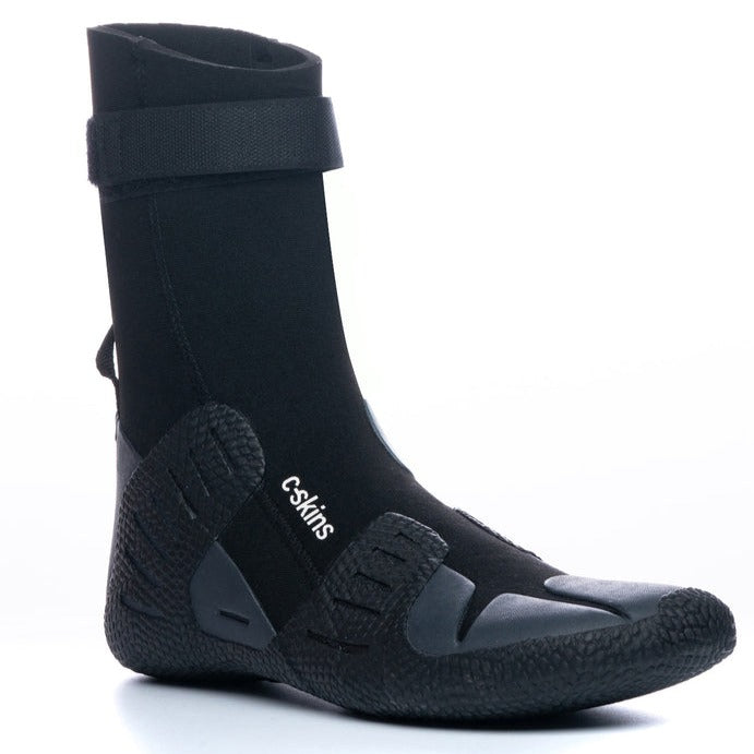 c-skins-session-wetsuit-boot-round-toe-hidden-5mm-adult-winter-boots-galway-ireland-blacksheepsurfco-front-side