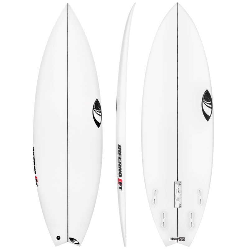 SHARPEYE-inferno-ft-quad-surfboard-6-0-futures-galway-ireland-blacksheepsurfco-rocker-deck-bottom-outline