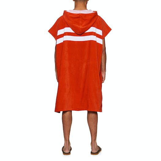 Northcore Beach Basha Changing Robe Red Stripes Black Sheep Surf Co