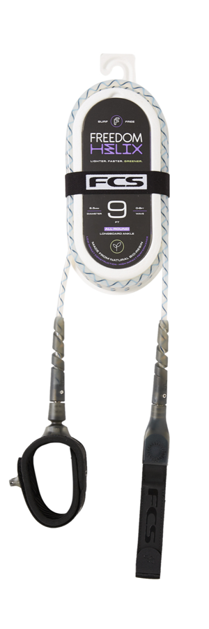 FCS 9ft Freedom Helix All Round Calf Surfboard Leash