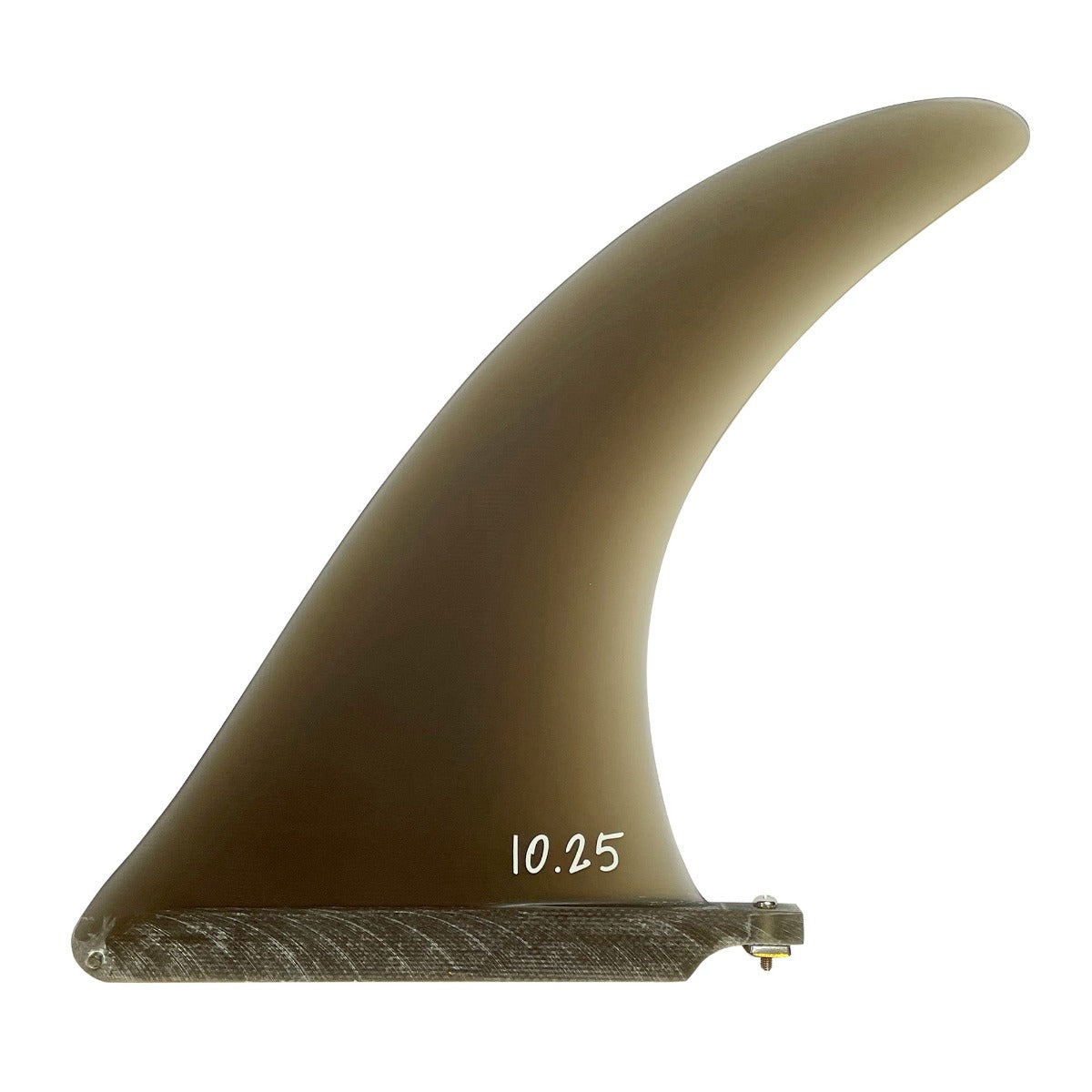 surfboard-surf-system-longboard-fin-centre-screw-and-plate-fibreglass-smoke-grey