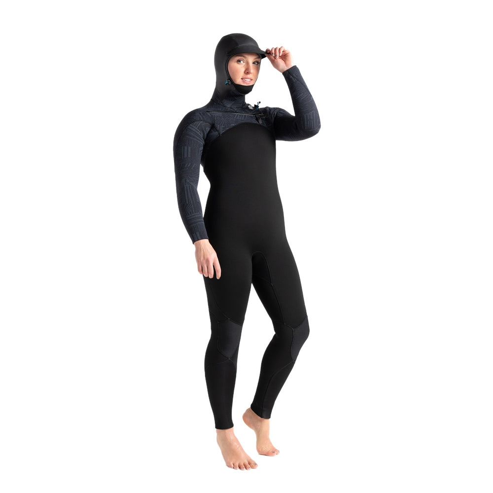 C-Skins Rewired Ladies 6:5:4 Hooded Winter Wetsuit 2022