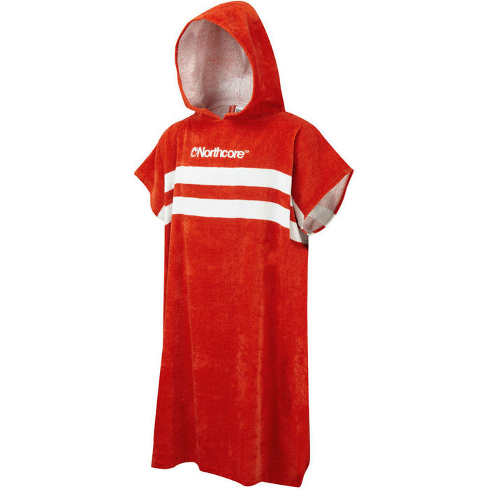 Northcore Beach Basha Changing Robe - Red Stripes – Black Sheep Surf Co
