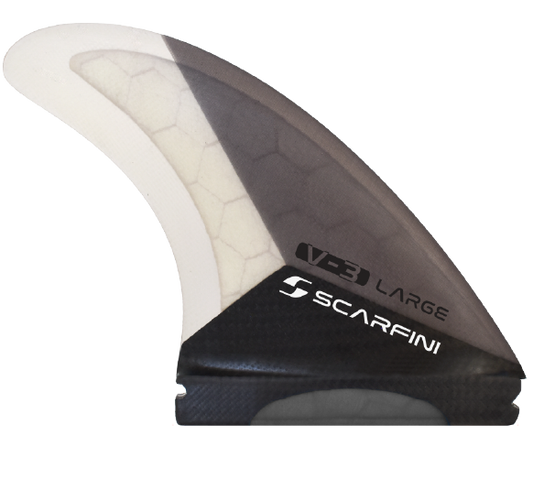 Scarfini FX V3 Large Velox Futures Thruster or Five Surfboard Fin