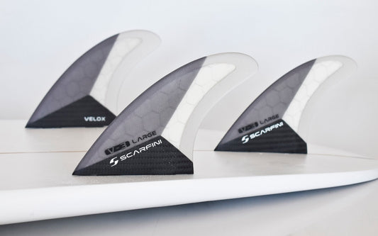 Scarfini FX V3 Large Velox Futures Thruster or Five Surfboard Fin