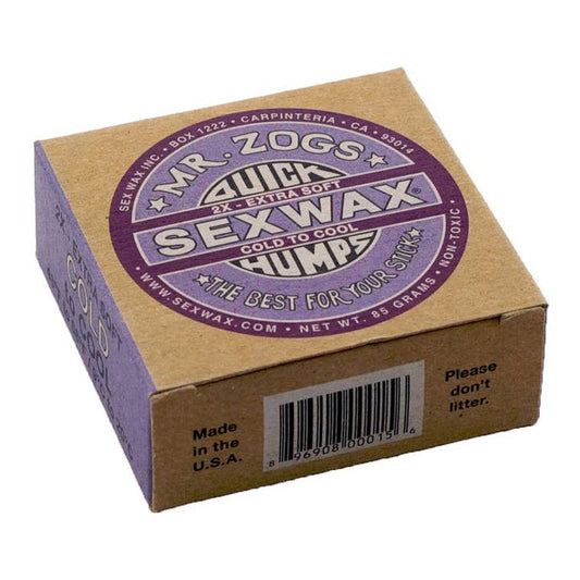 Sex Wax Quick Humps Surf Wax Traction 2X Cold - Cool Water
