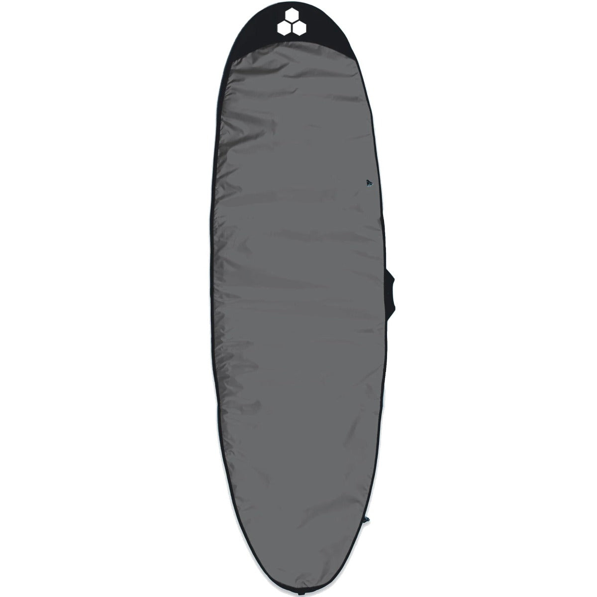 channel-islands-surfboard-bag-cover-featherlite-longboard-hex-grey-white-black-sheep-surf-co-galway-ireland