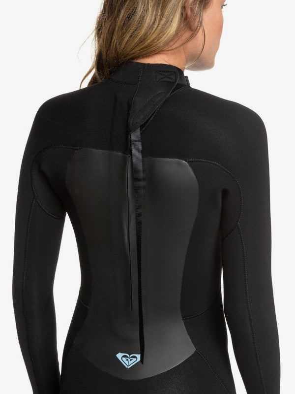Roxy Prologue 5:4:3 GBS Women Winter Wetsuit Back Zip - Black