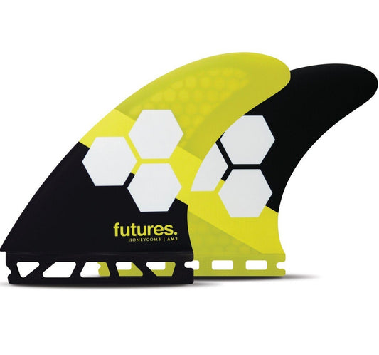 futures-am2-thruster-surfboard-fins-yellow