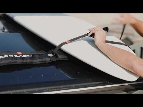 Northcore Double Overhead Soft Roof Rack Black Sheep Surf Co