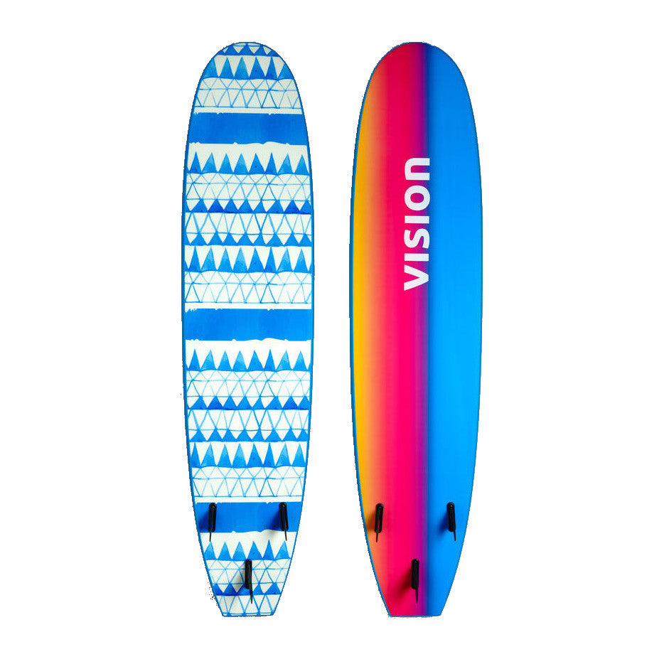 vision-ignite-white-background-navy-triangles-psychedelic-swirl-softboard-surfboard